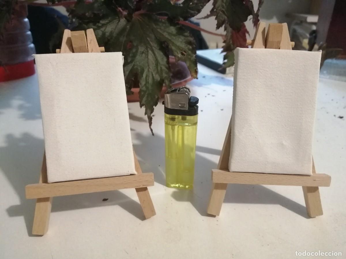 Casas de mu&ntilde;ecas: MINIATURA LIENZOS Y CABALLETES - CASAS DE MU&Ntilde;ECAS - Foto 2