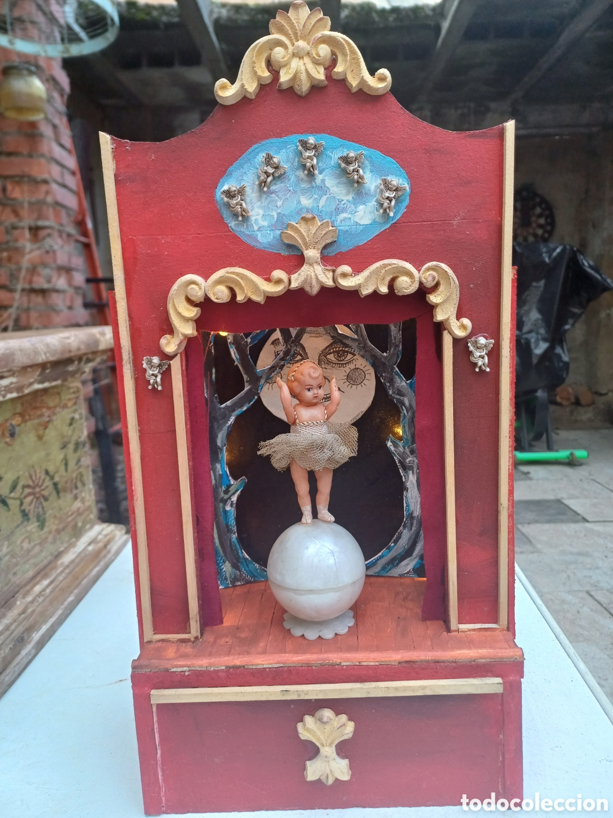 Casas de mu&ntilde;ecas: Teatro con luz artesanal - Foto 1