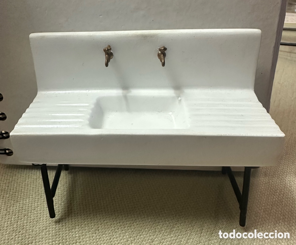 Casas de mu&ntilde;ecas: FREGADERO LAVABO CASA DE MU&Ntilde;ECAS - Foto 1
