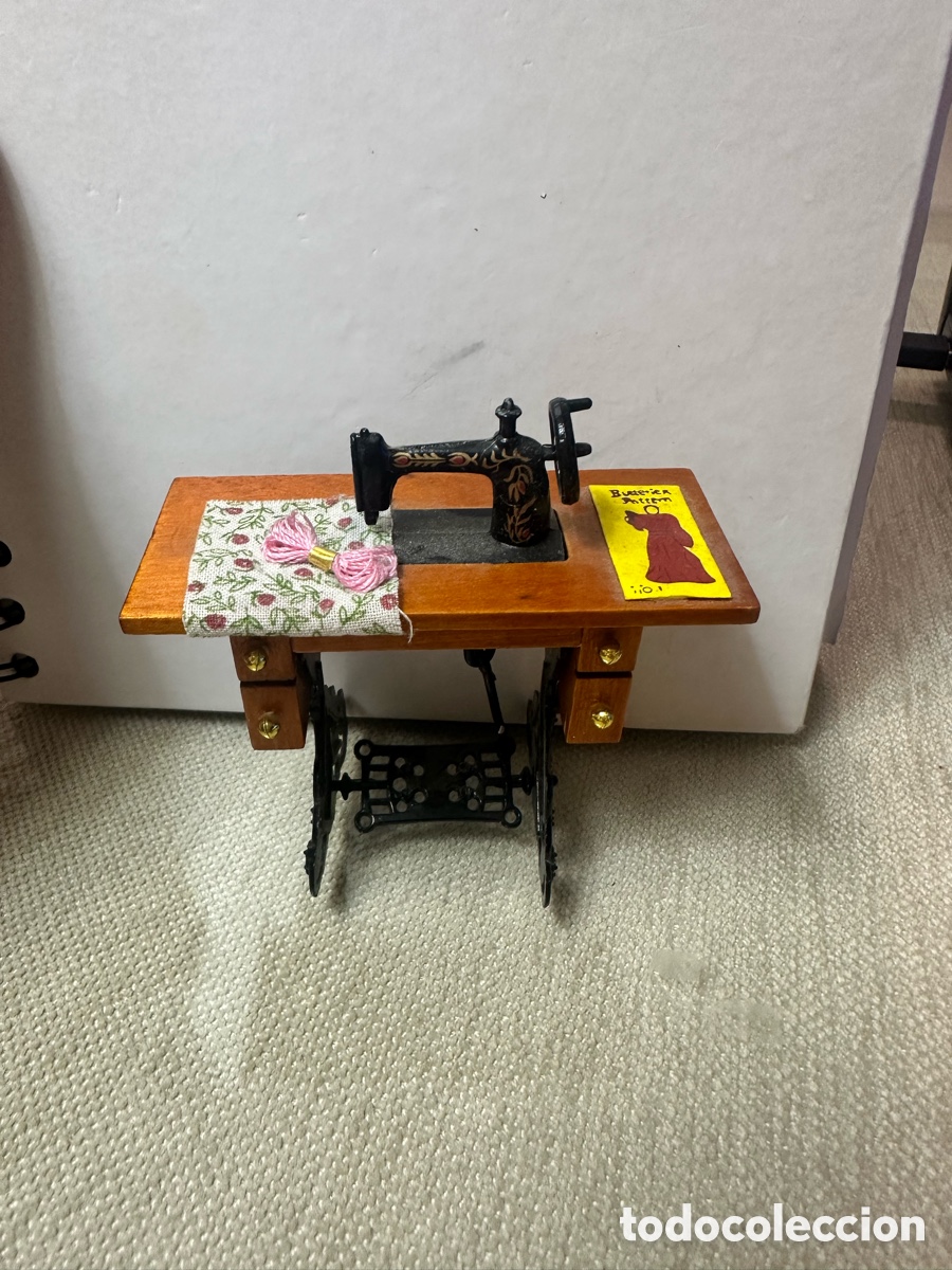 Casas de mu&ntilde;ecas: M&Aacute;QUINA DE COSER CASA DE MU&Ntilde;ECAS - Foto 4