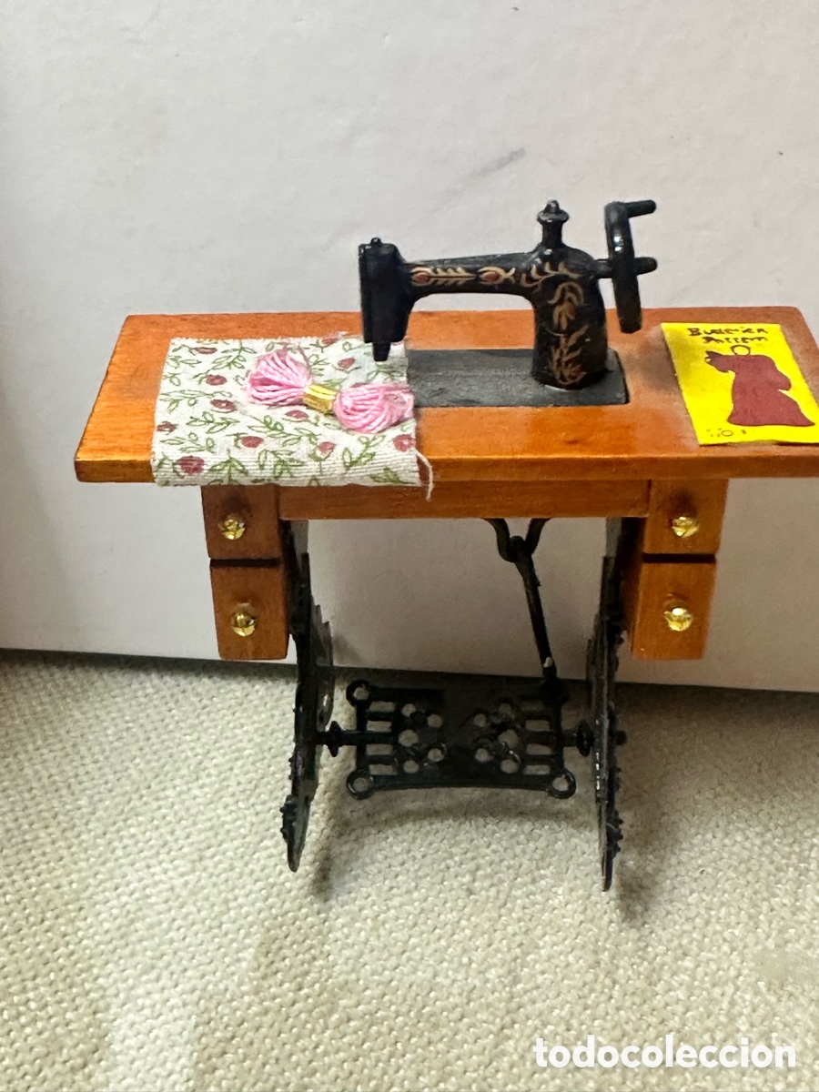 Casas de mu&ntilde;ecas: M&Aacute;QUINA DE COSER CASA DE MU&Ntilde;ECAS - Foto 5