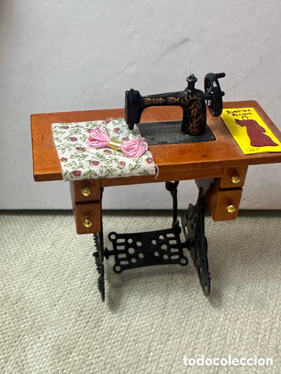 Casas de mu&ntilde;ecas: M&Aacute;QUINA DE COSER CASA DE MU&Ntilde;ECAS - Foto 8