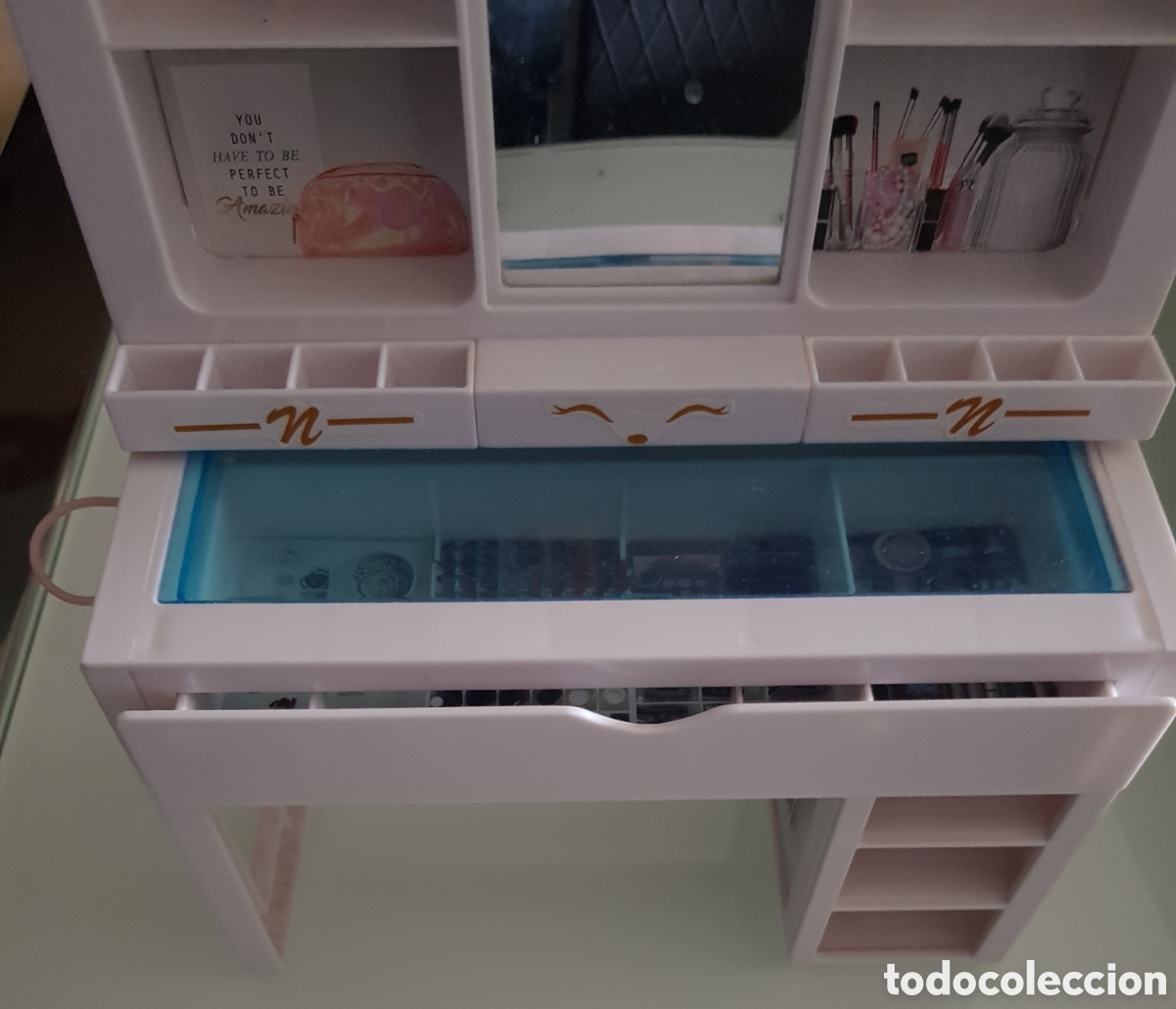 Casas de mu&ntilde;ecas: Tocador de mu&ntilde;eca Nancy. - Foto 2
