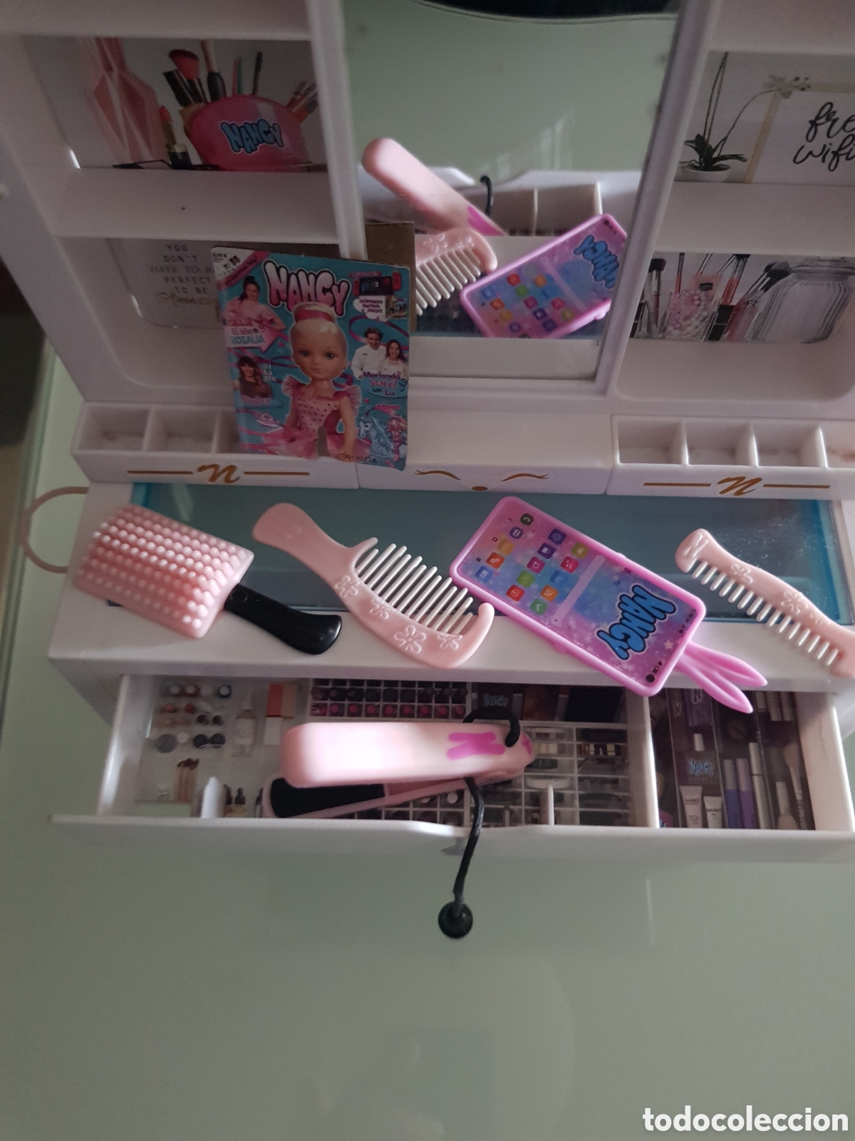 Casas de mu&ntilde;ecas: Tocador de mu&ntilde;eca Nancy. - Foto 3