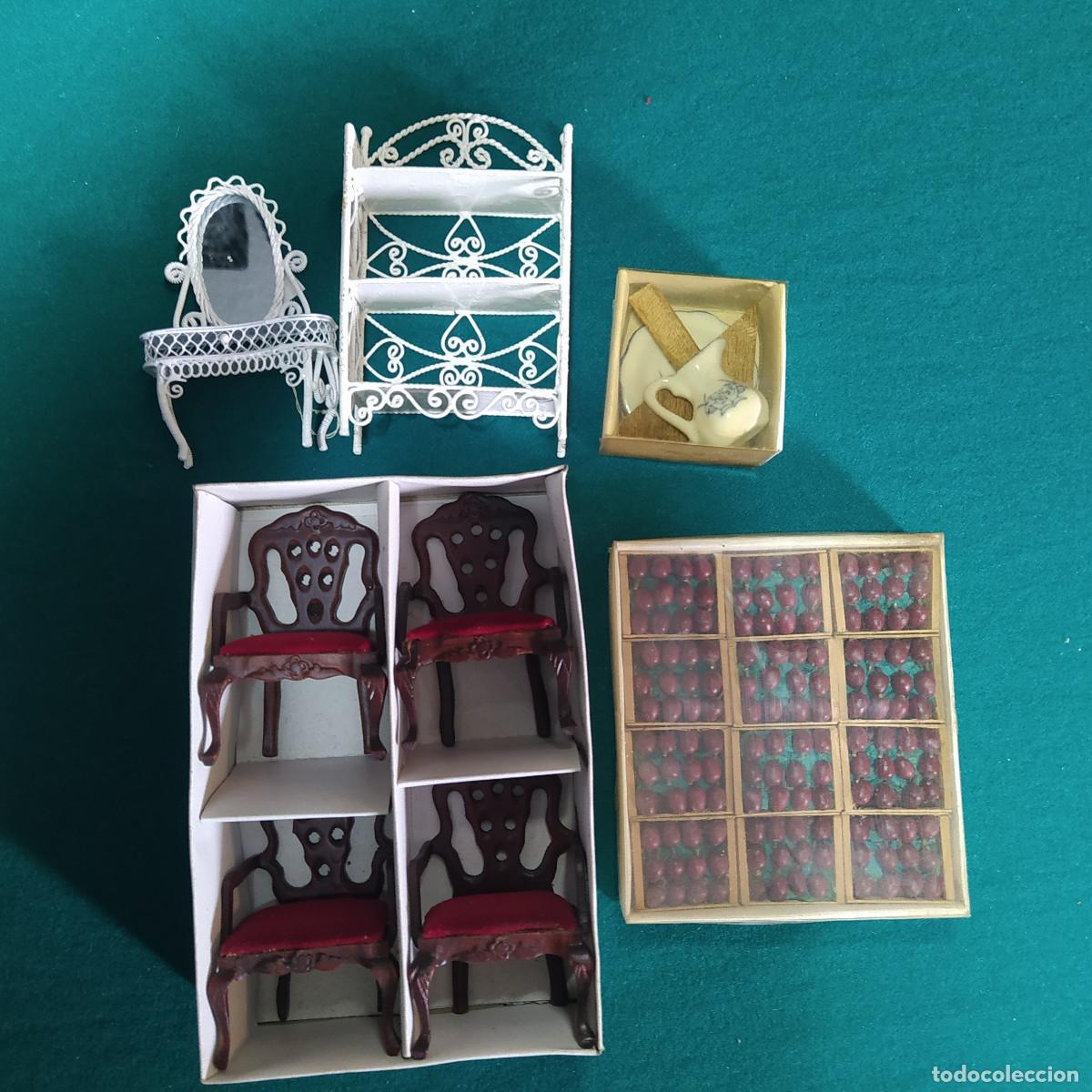 Casas de mu&ntilde;ecas: MUEBLES EN MINIATURA PARA CASA DE MU&Ntilde;ECAS - Foto 1