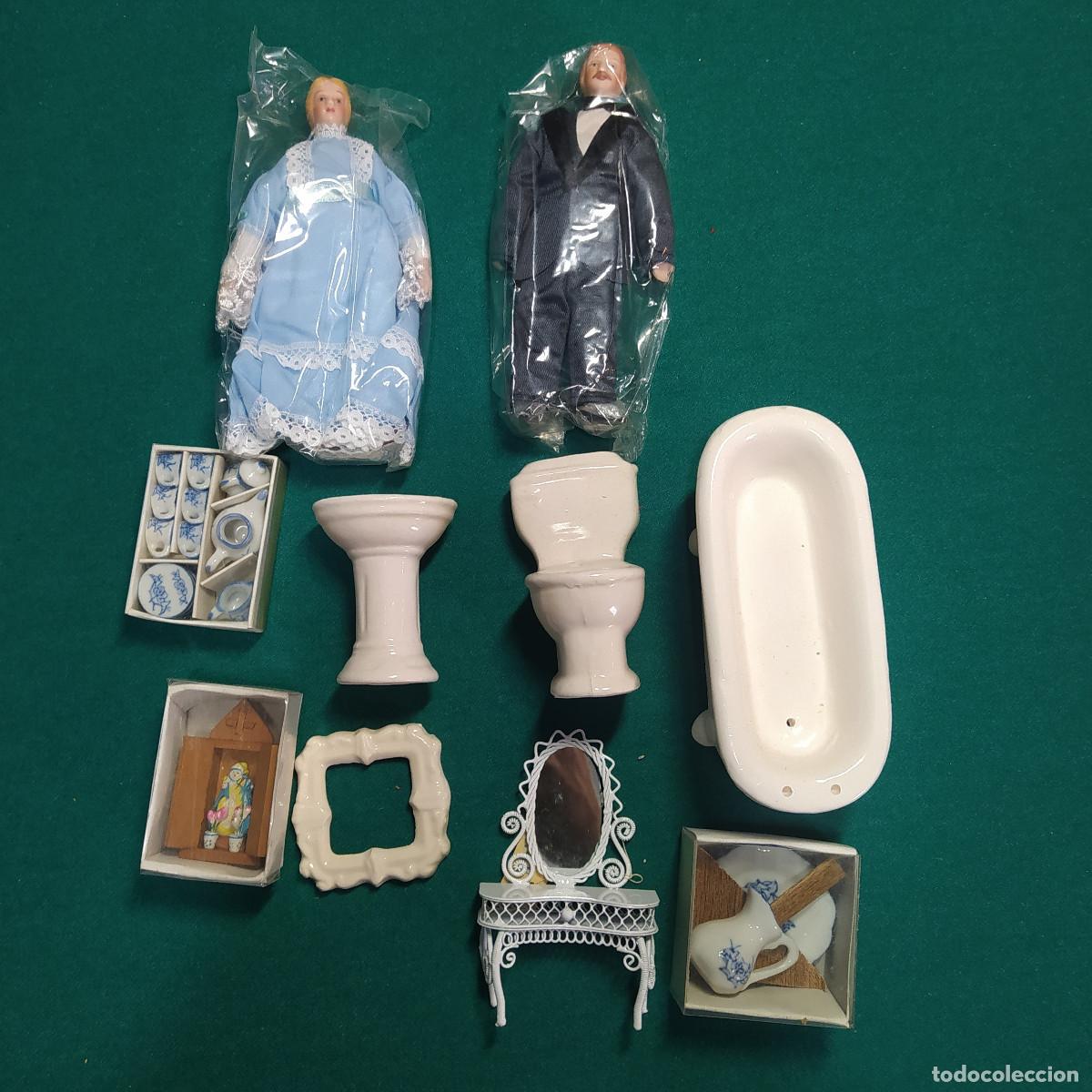 Casas de mu&ntilde;ecas: MUEBLES EN MINIATURA PARA CASA DE MU&Ntilde;ECAS - Foto 1