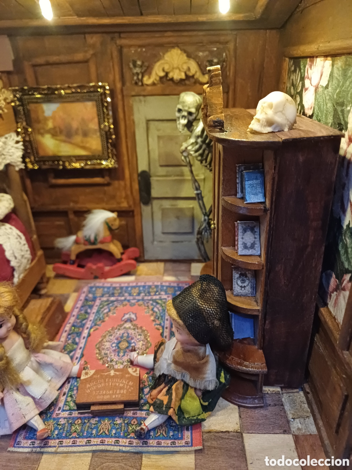 Casas de mu&ntilde;ecas: Diorama sesi&oacute;n de quija - Foto 2