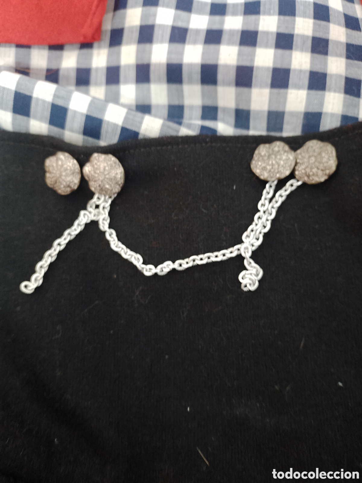Casas de mu&ntilde;ecas: Complemento ropa para mu&ntilde;eca ,traje ruso para mu&ntilde;eca grande 80 cm - Foto 2