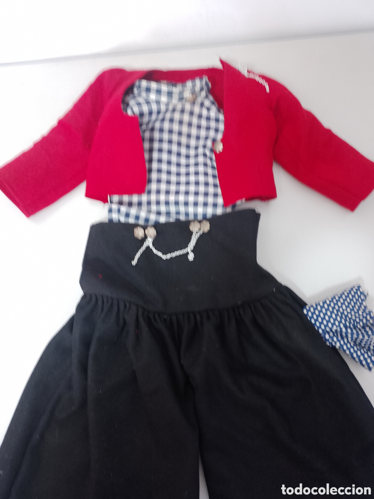 Casas de mu&ntilde;ecas: Complemento ropa para mu&ntilde;eca ,traje ruso para mu&ntilde;eca grande 80 cm - Foto 3