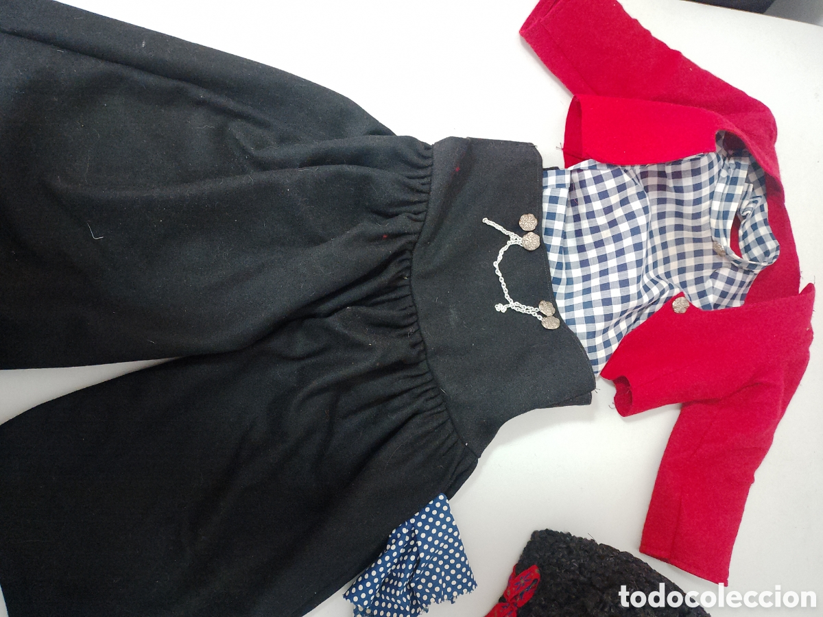 Casas de mu&ntilde;ecas: Complemento ropa para mu&ntilde;eca ,traje ruso para mu&ntilde;eca grande 80 cm - Foto 5