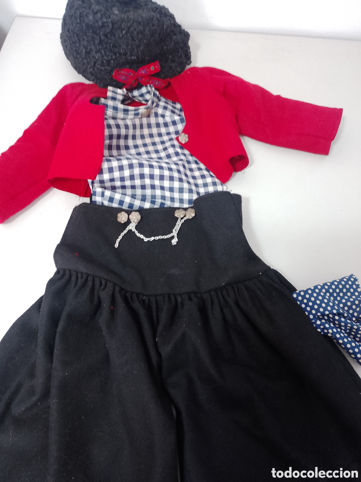 Casas de mu&ntilde;ecas: Complemento ropa para mu&ntilde;eca ,traje ruso para mu&ntilde;eca grande 80 cm - Foto 6