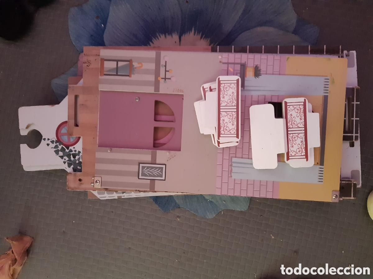 Casas de mu&ntilde;ecas: Casita de madera 2 pisos. - Foto 4