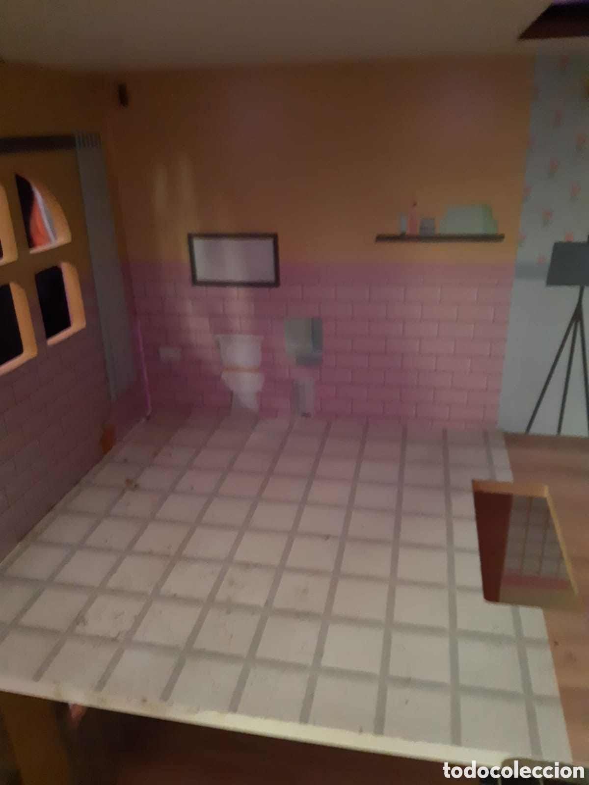 Casas de mu&ntilde;ecas: Casita de madera 2 pisos. - Foto 5