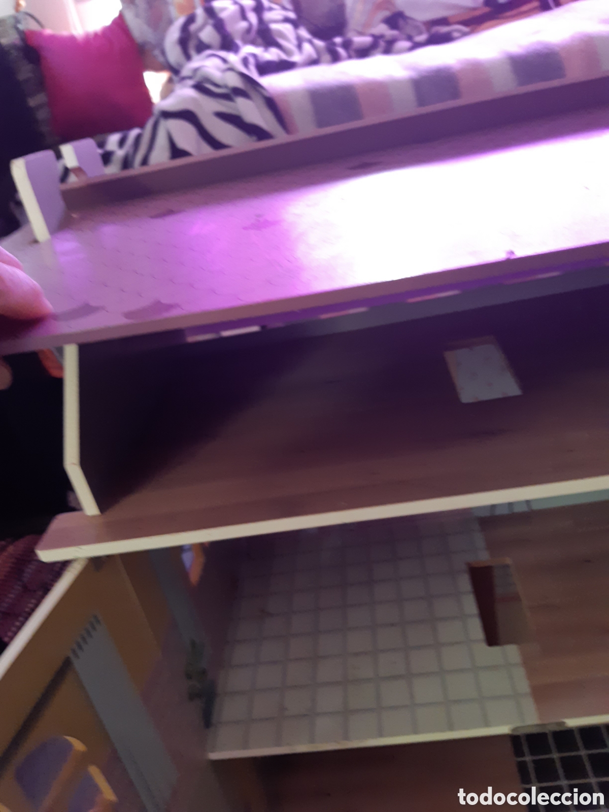 Casas de mu&ntilde;ecas: Casita de madera 2 pisos. - Foto 8