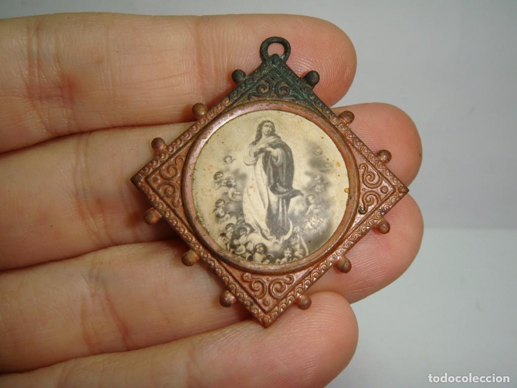 Casas de mu&ntilde;ecas: Cuadro en miniatura. Inmaculada Concepci&oacute;n. Para casa de mu&ntilde;ecas. - Foto 1