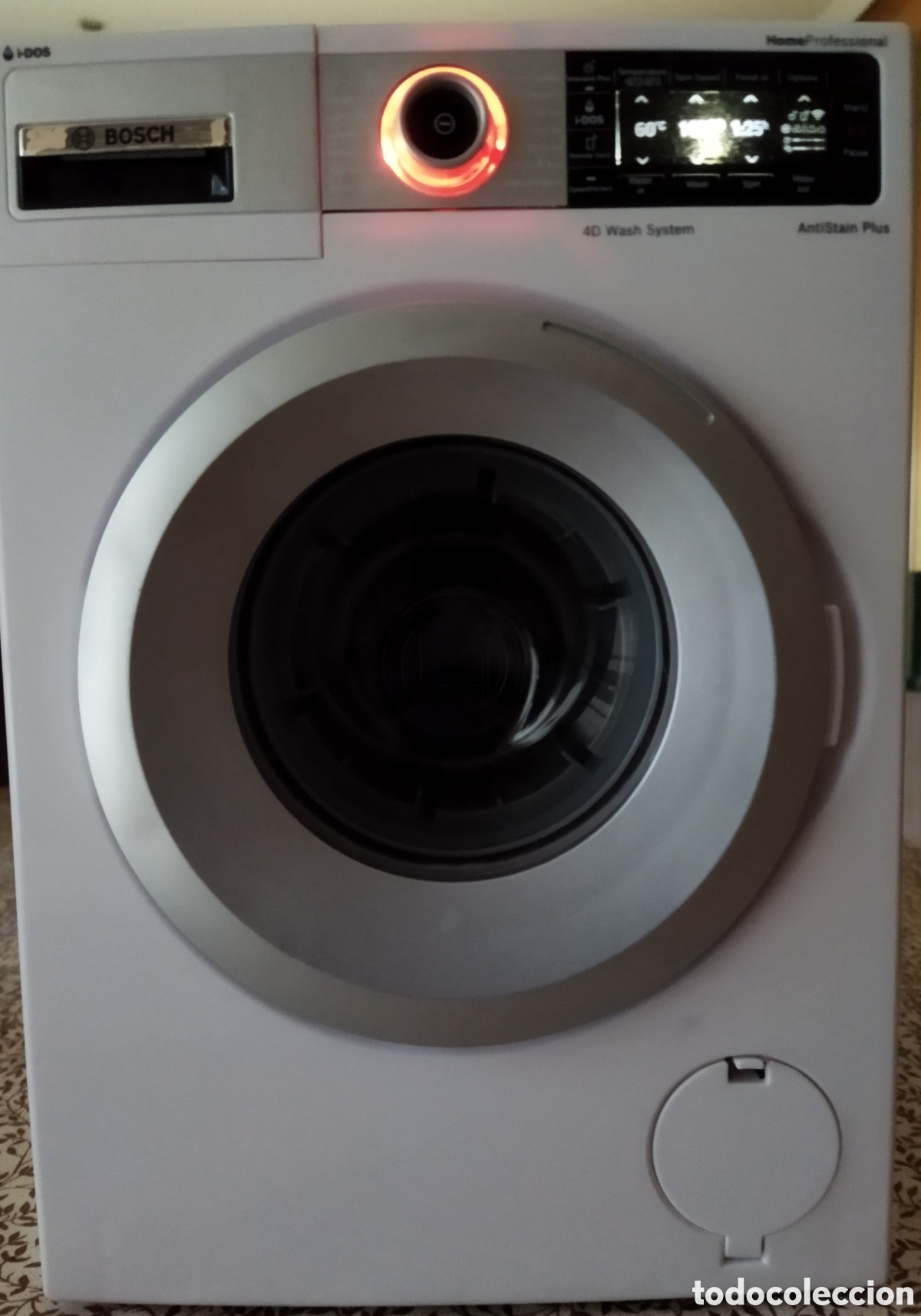 Casas de mu&ntilde;ecas: Lavadora de juguete electronica - Foto 1