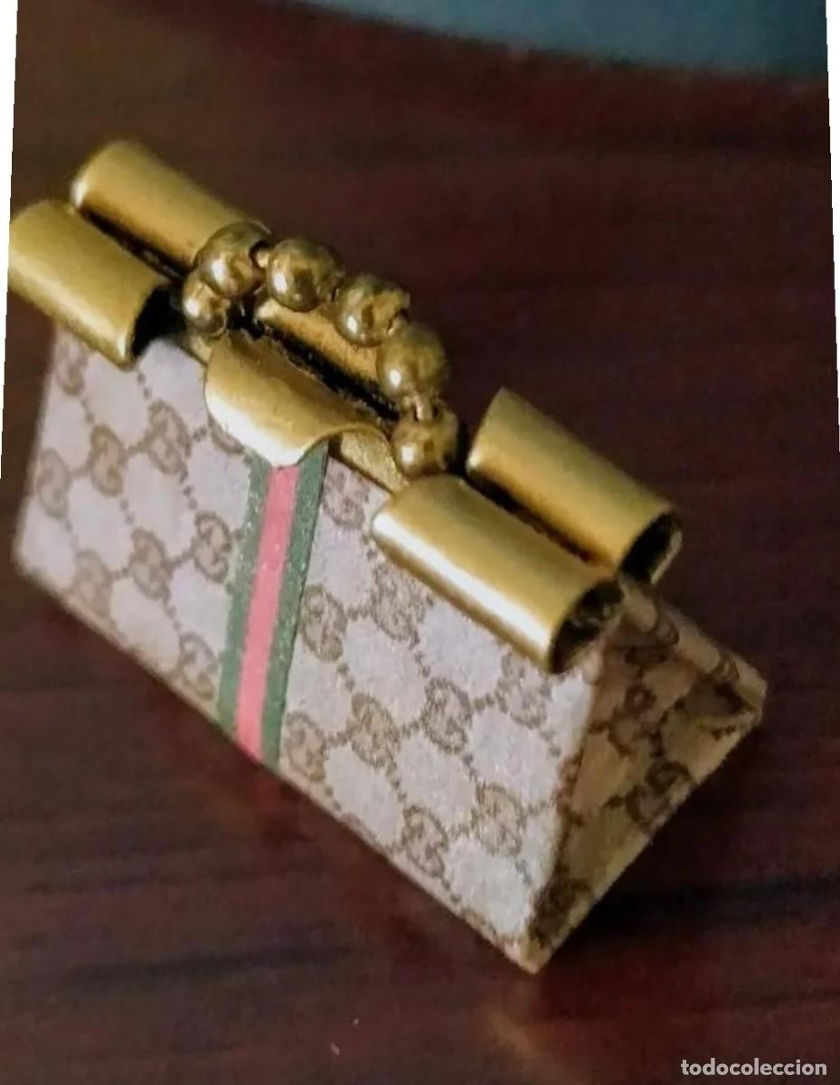 Casas de mu&ntilde;ecas: Bolsito a estrenar esc 1:12 Gucci - Foto 1