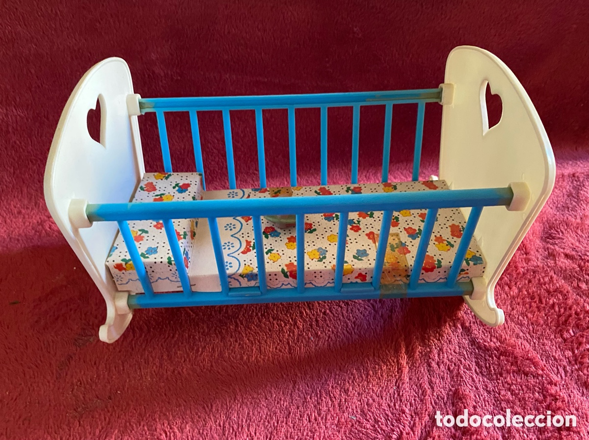 Casas de mu&ntilde;ecas: Cuna para mu&ntilde;eco Jesmarin - Foto 2