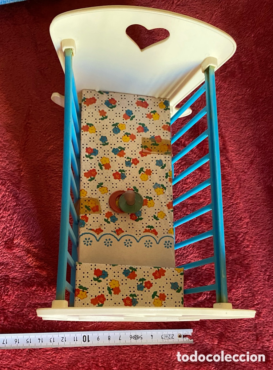 Casas de mu&ntilde;ecas: Cuna para mu&ntilde;eco Jesmarin - Foto 4