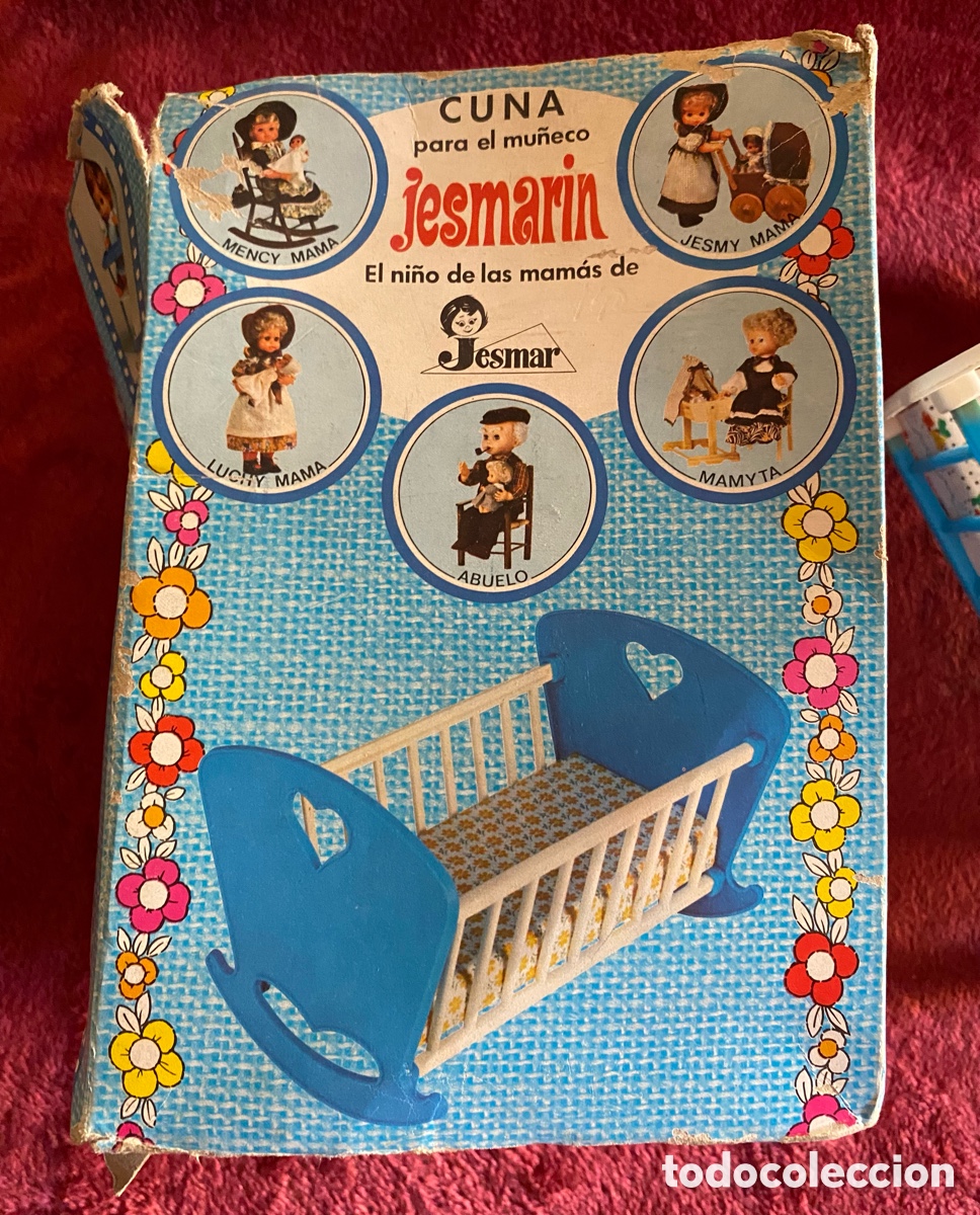 Casas de mu&ntilde;ecas: Cuna para mu&ntilde;eco Jesmarin - Foto 8