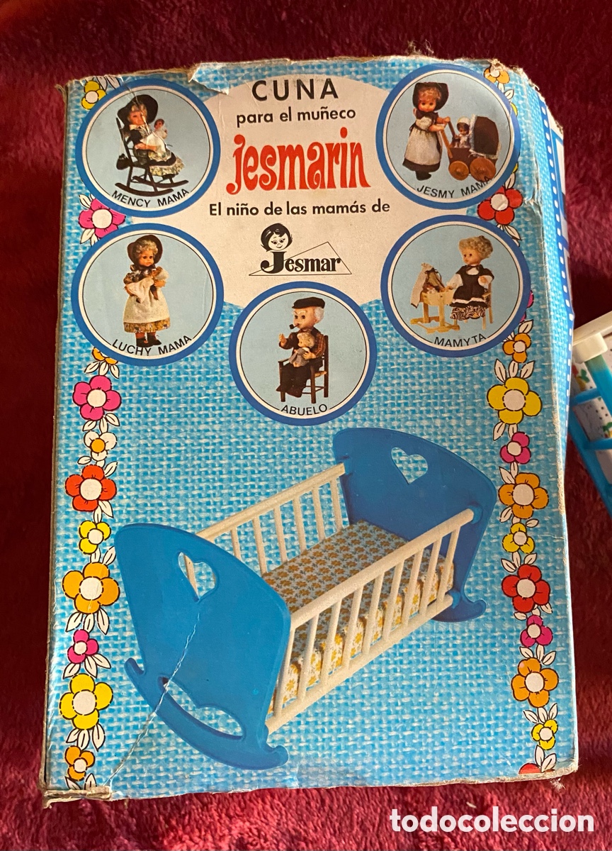 Casas de mu&ntilde;ecas: Cuna para mu&ntilde;eco Jesmarin - Foto 10