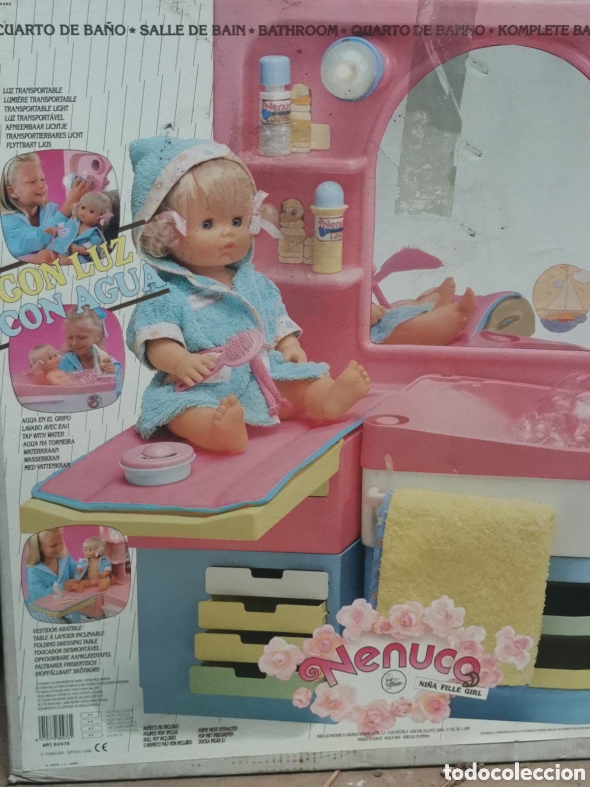 Casas de mu&ntilde;ecas: Cuarto de ba&ntilde;o Nenuco - Foto 3