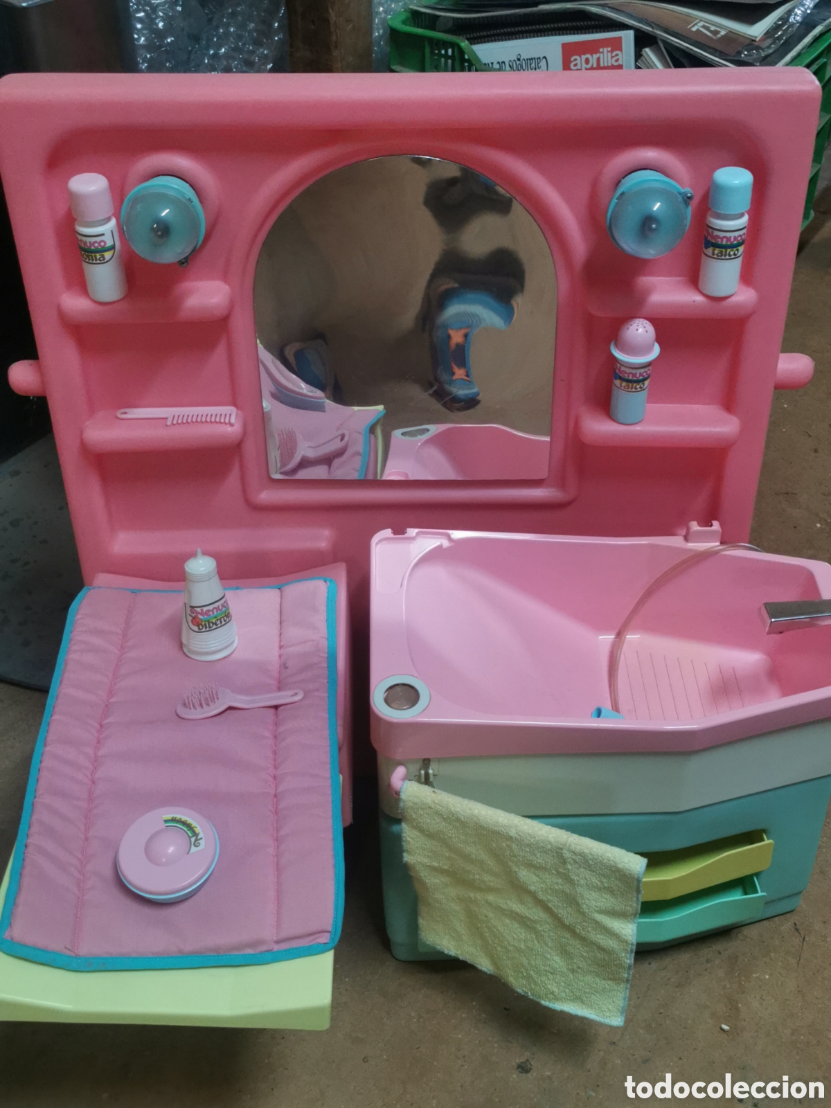 Casas de mu&ntilde;ecas: Cuarto de ba&ntilde;o Nenuco - Foto 4