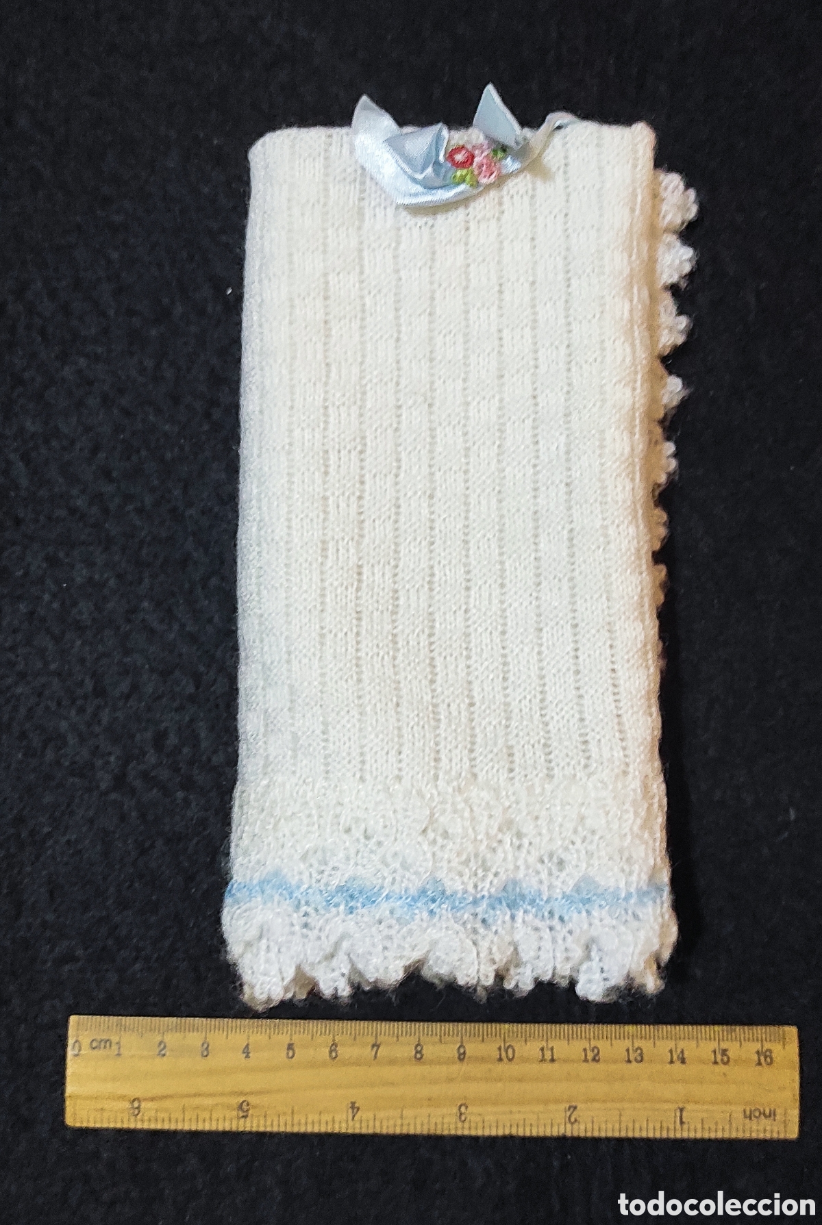 Casas de mu&ntilde;ecas: Manta/colcha de mu&ntilde;eca - Foto 1