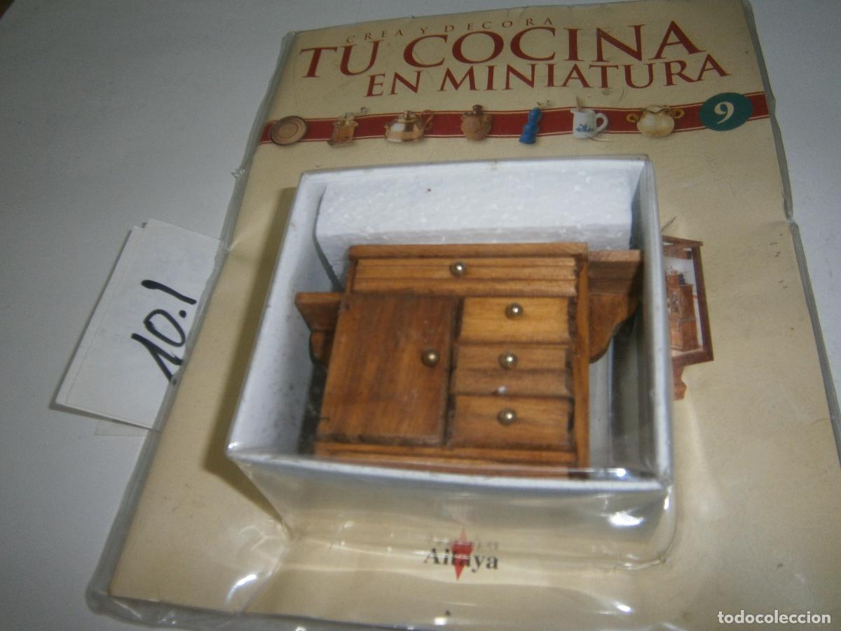 Casas de mu&ntilde;ecas: MOBILIARIO O COMPLEMENTOS PARA CASA DE MU&Ntilde;ECAS - MESA ISLA DE COCINA - Foto 1