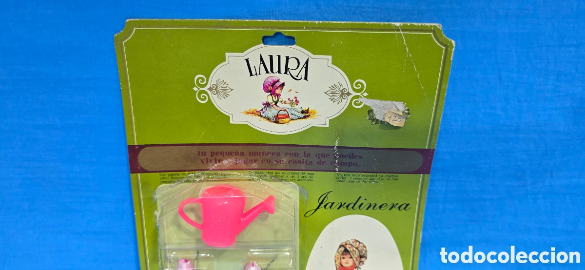 Casas de mu&ntilde;ecas: BLISTER COMPLEMENTOS MU&Ntilde;ECA LAURA JARDINERA - Foto 2