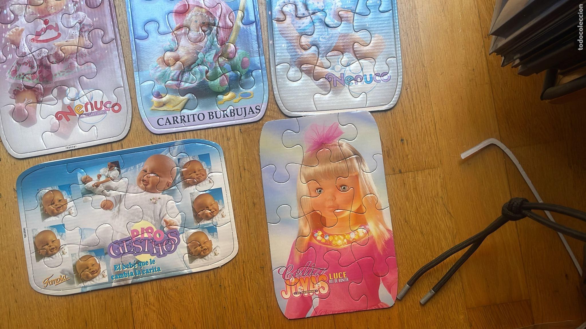 Casas de mu&ntilde;ecas: 5 PUZZLES DE MU&Ntilde;ECOS NENUCO - Foto 3