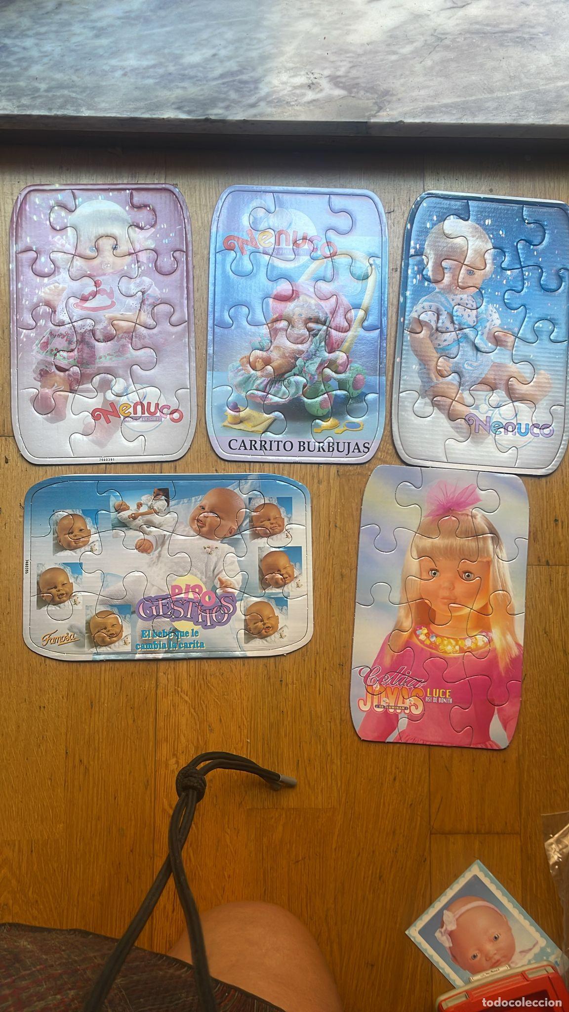 Casas de mu&ntilde;ecas: 5 PUZZLES DE MU&Ntilde;ECOS NENUCO - Foto 1