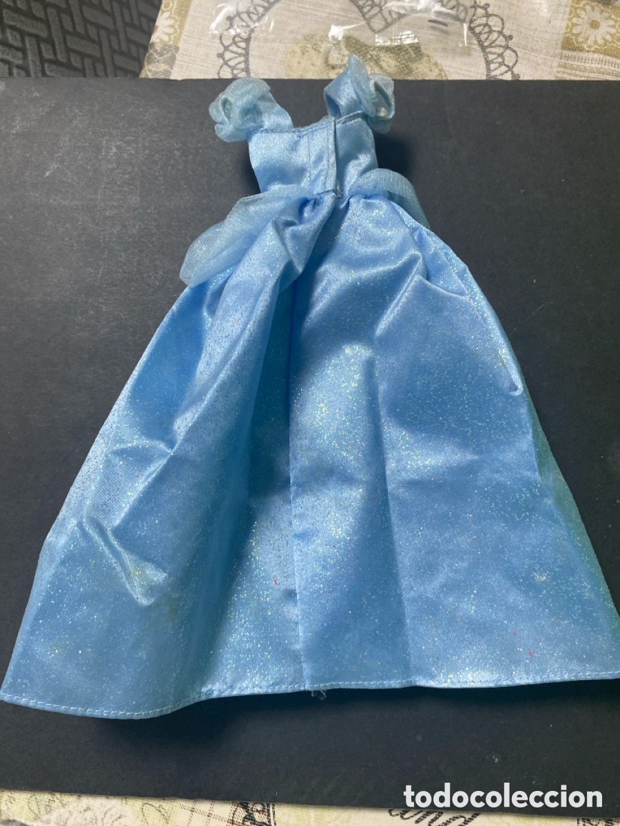 Casas de mu&ntilde;ecas: Vestido princesa cenicienta - Foto 2