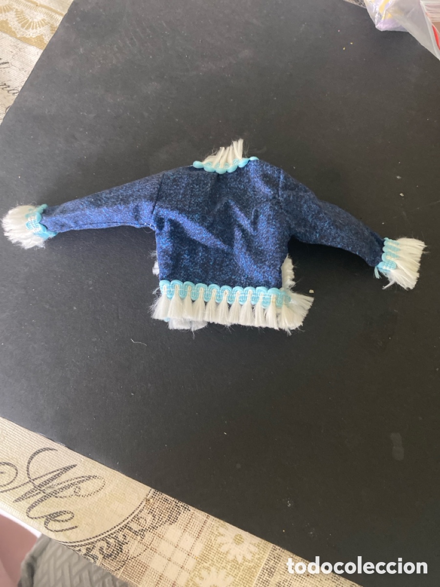 Casas de mu&ntilde;ecas: Chaqueta vaquera Barbie - Foto 2