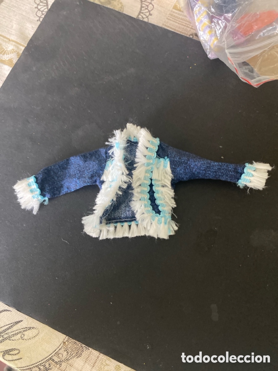 Casas de mu&ntilde;ecas: Chaqueta vaquera Barbie - Foto 1