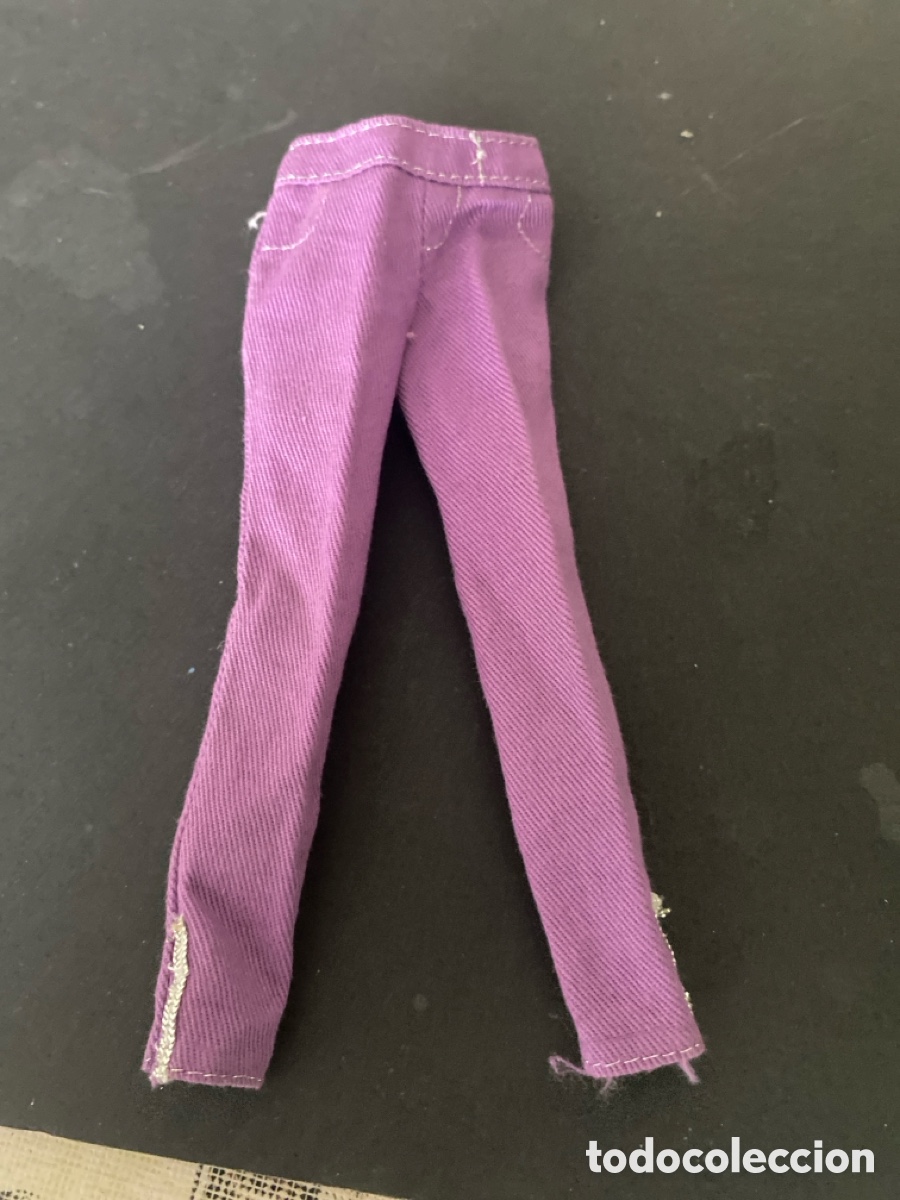 Casas de mu&ntilde;ecas: Pantal&oacute;n morado Barbie - Foto 1