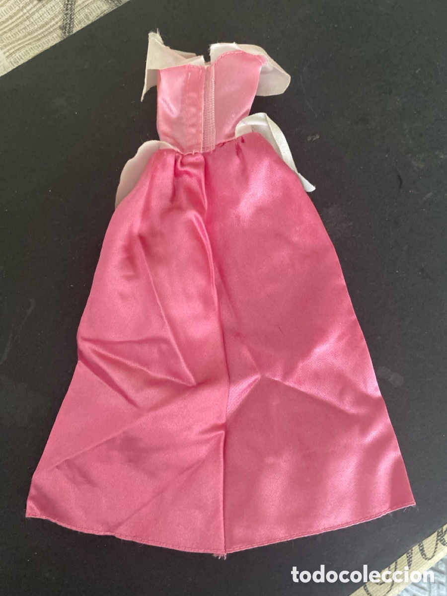 Casas de mu&ntilde;ecas: Vestido rosa Bella durmiente - Foto 2