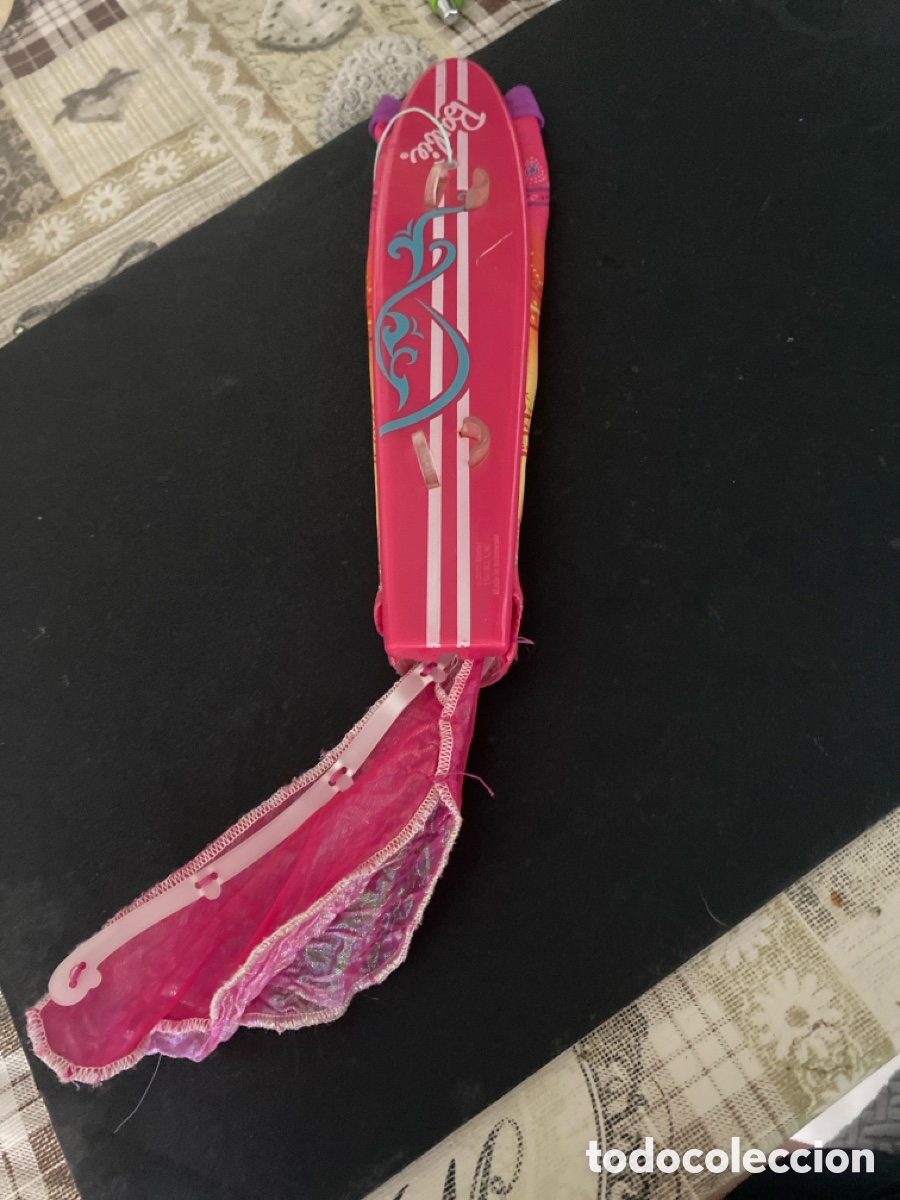 Casas de mu&ntilde;ecas: Tabla de Sur con cola de sirena Barbie - Foto 2