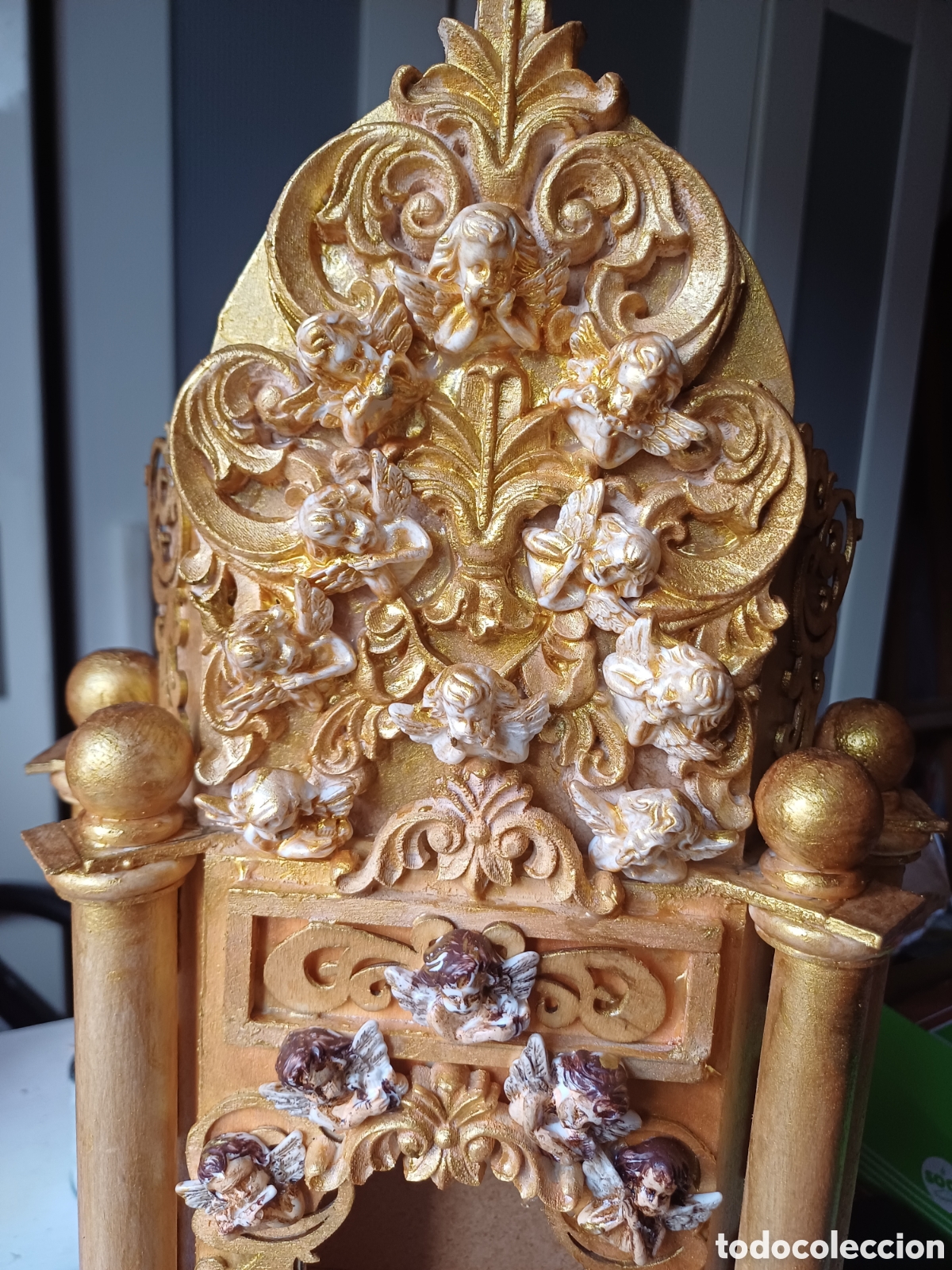 Casas de mu&ntilde;ecas: Diorama retablo barroco - Foto 2