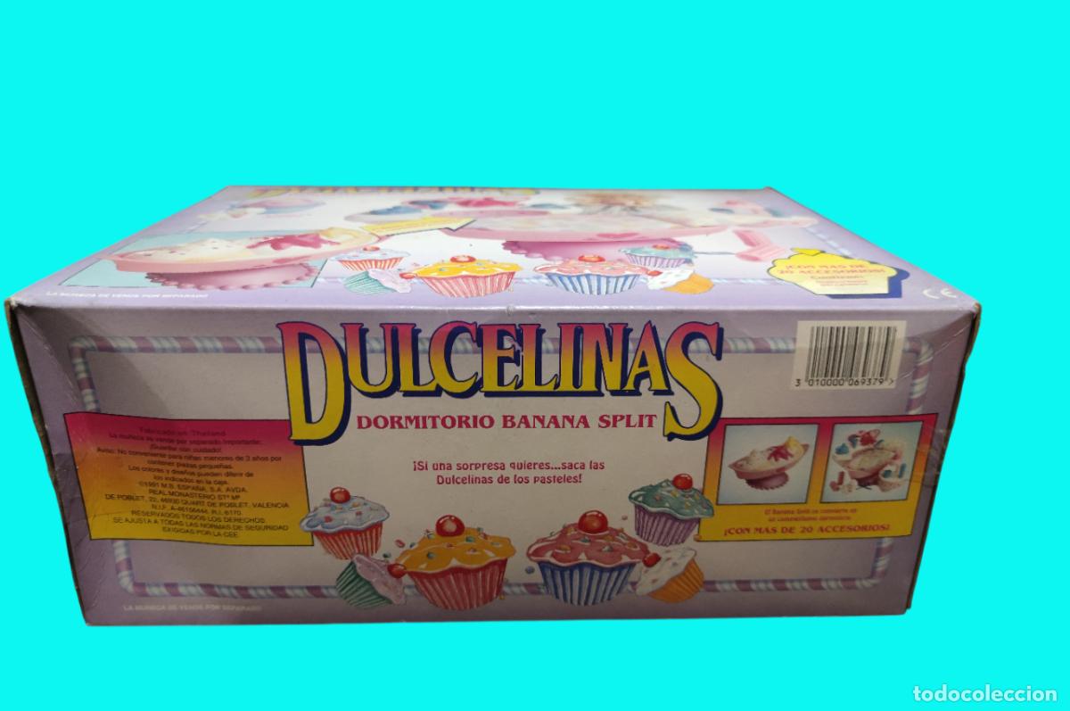 Casas de mu&ntilde;ecas: Dulcelinas dormitorio banana SPLIT- MB a&ntilde;o 1991 - Foto 4
