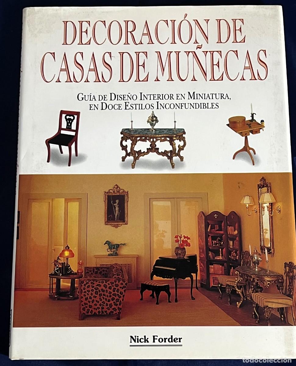 Casas de mu&ntilde;ecas: LIBRO DECORACION DE CASAS DE MU&Ntilde;ECAS, COMO NUEVO - FLA - Foto 1