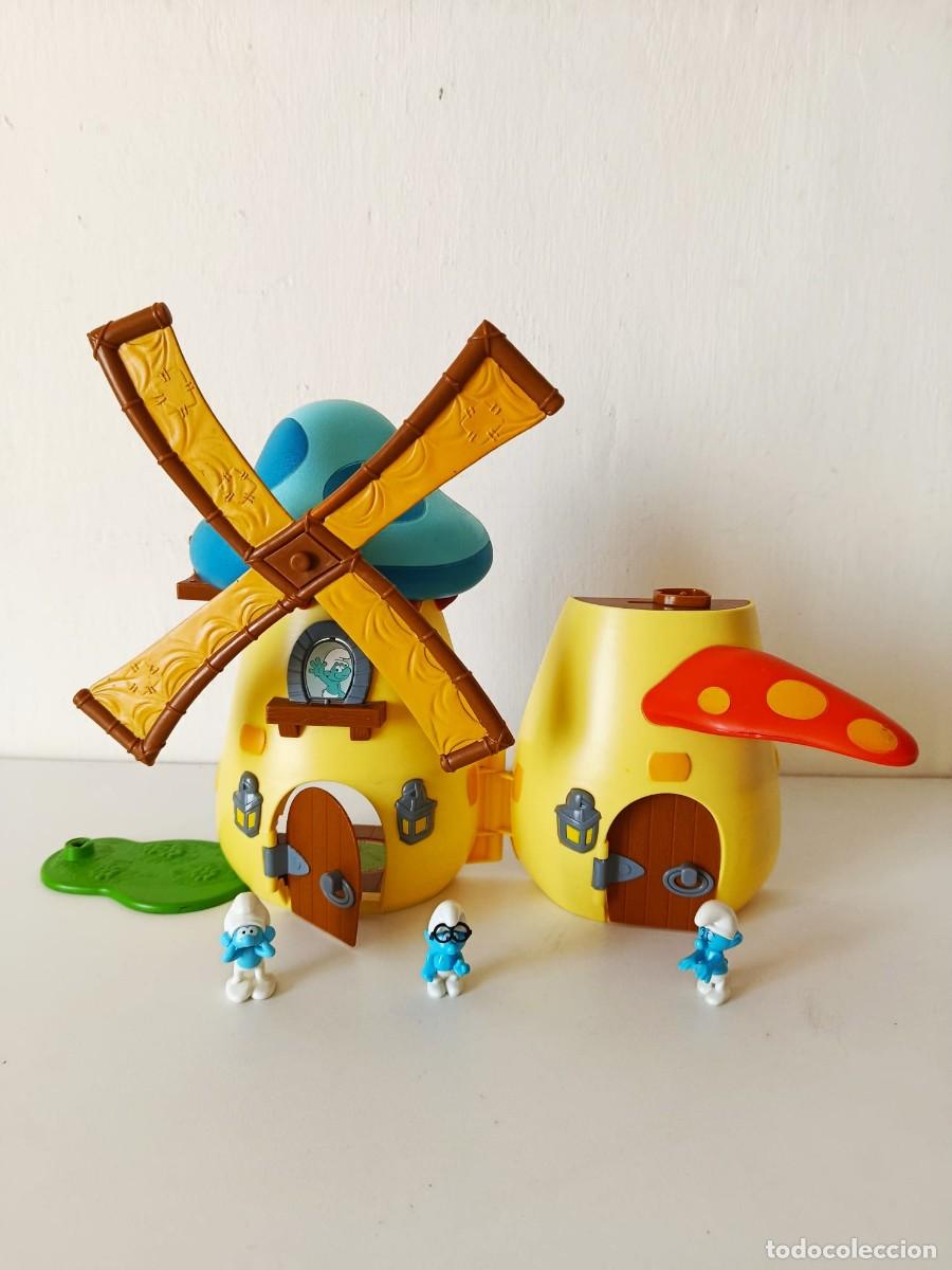 Casas de mu&ntilde;ecas: Mulino a Vento Casa dei Puffi - Foto 3