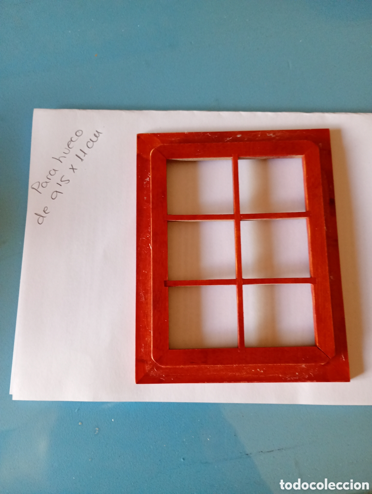 Casas de mu&ntilde;ecas: Ventanas miniatura de madera - Foto 4