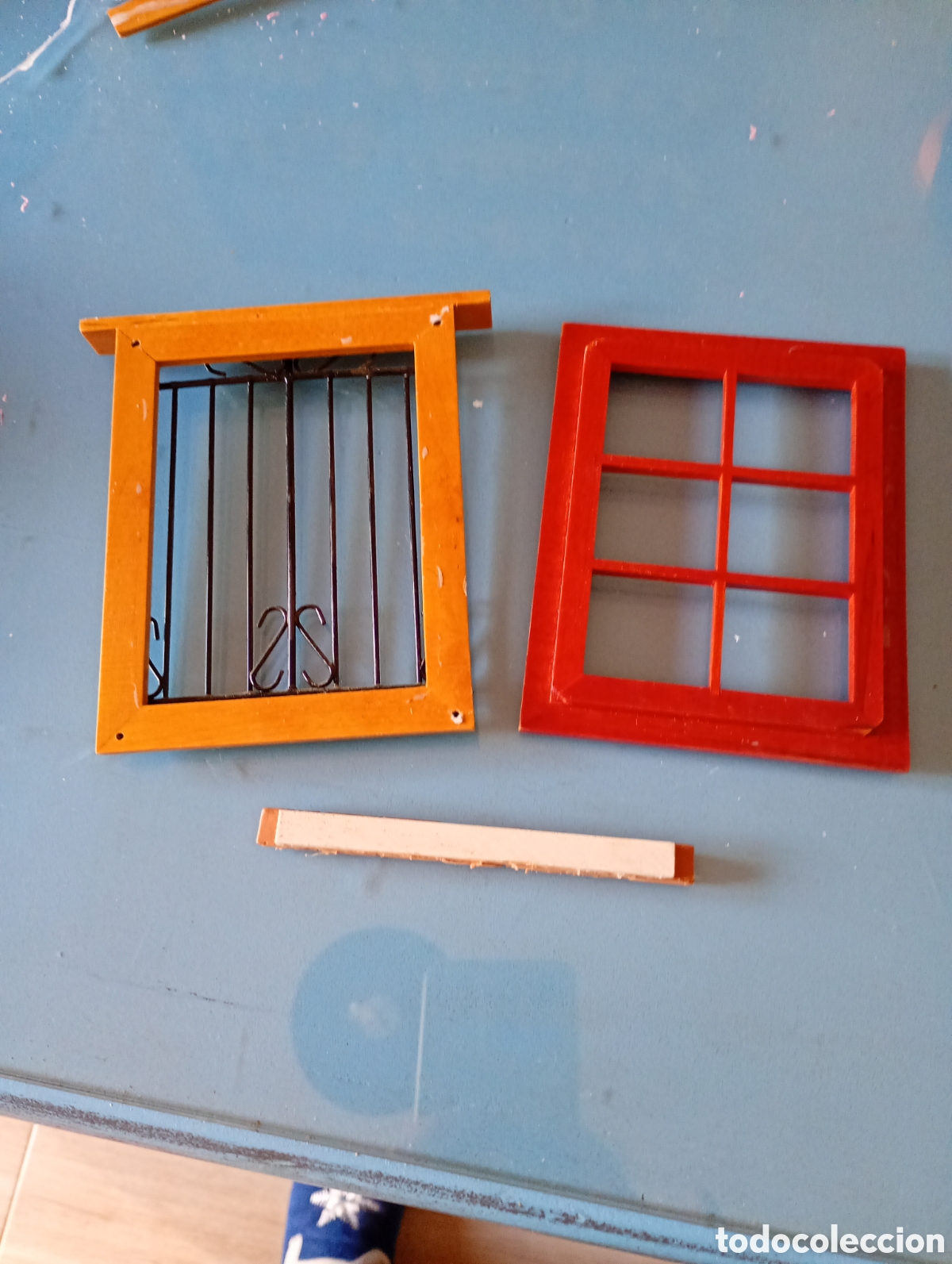Casas de mu&ntilde;ecas: Ventanas miniatura de madera - Foto 2