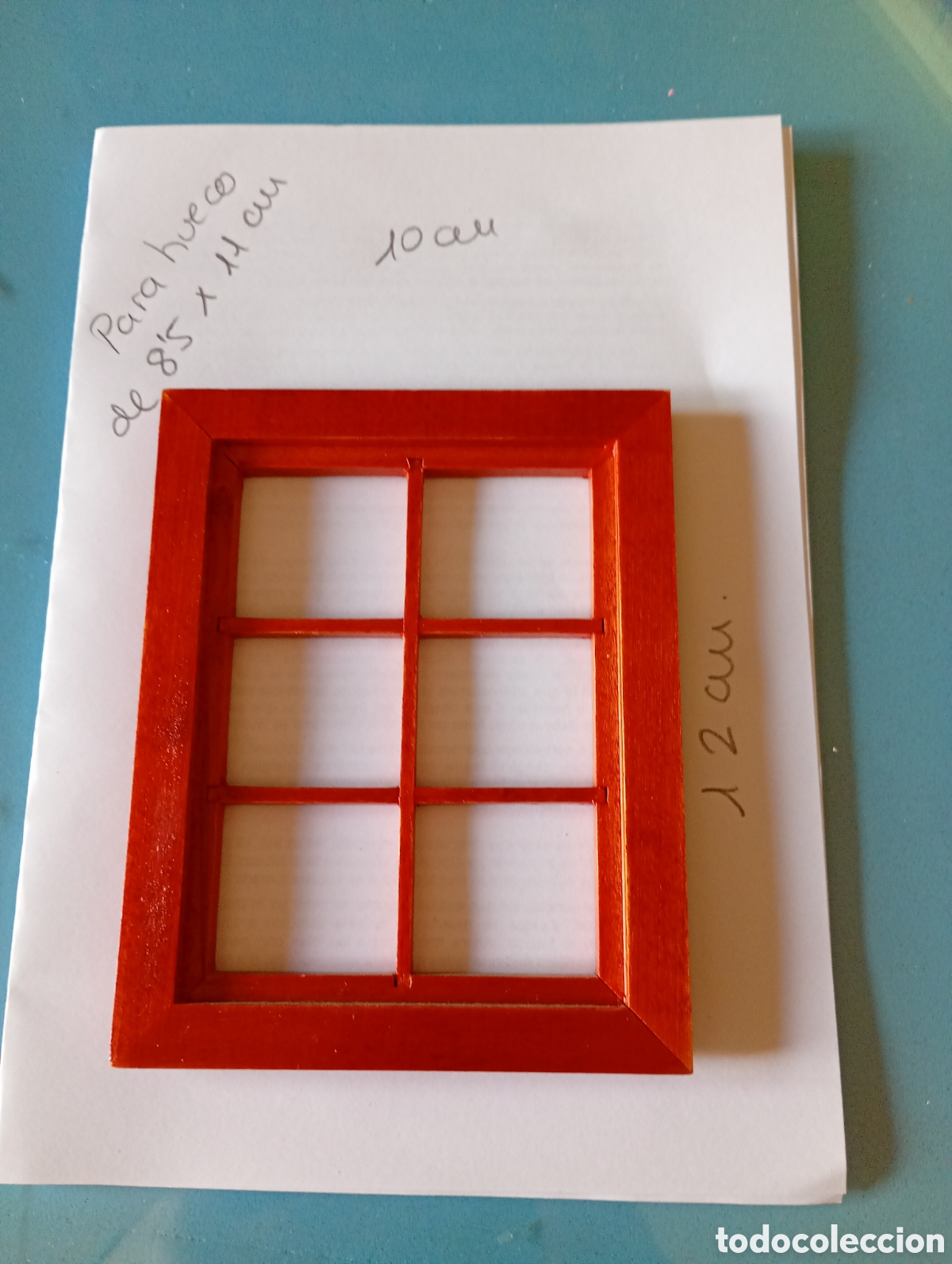 Casas de mu&ntilde;ecas: Ventanas miniatura de madera - Foto 3