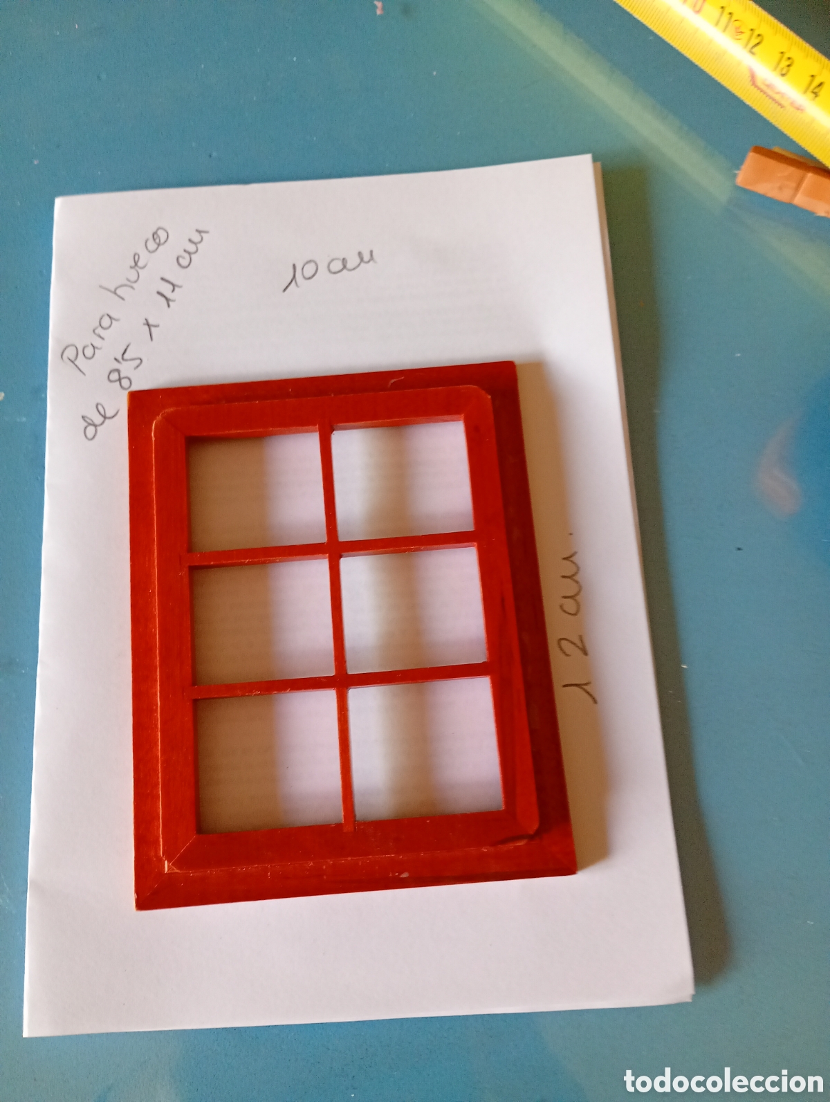 Casas de mu&ntilde;ecas: Ventanas miniatura de madera - Foto 4