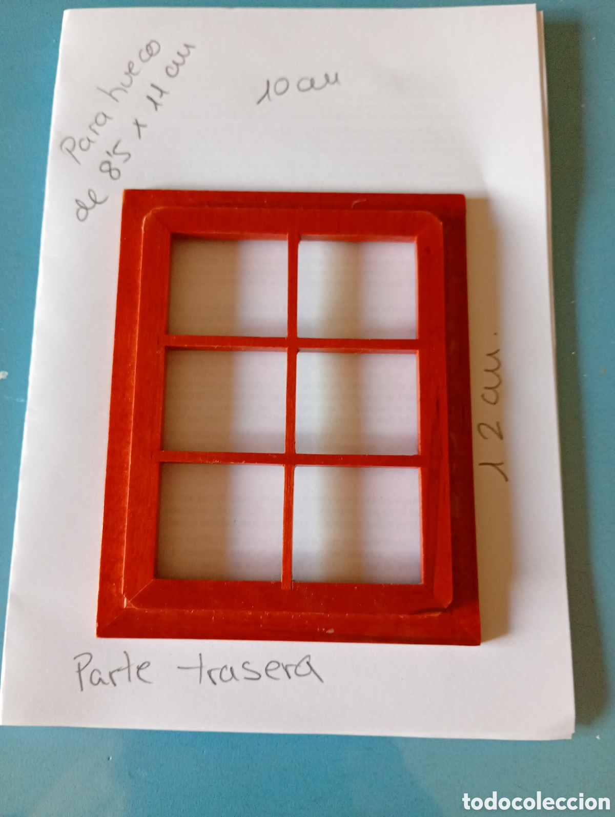 Casas de mu&ntilde;ecas: Ventanas miniatura de madera - Foto 5