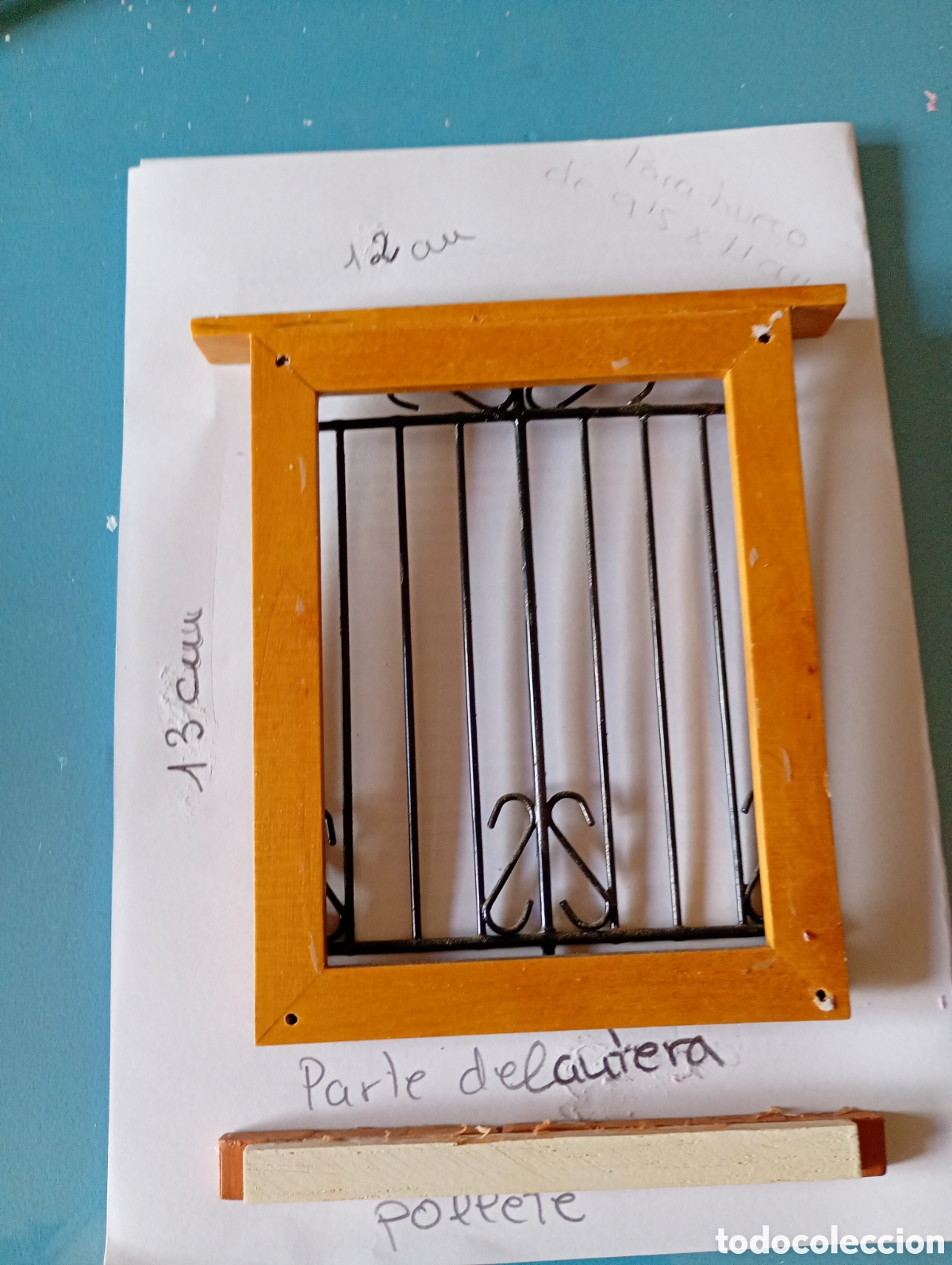 Casas de mu&ntilde;ecas: Ventanas miniatura de madera - Foto 6