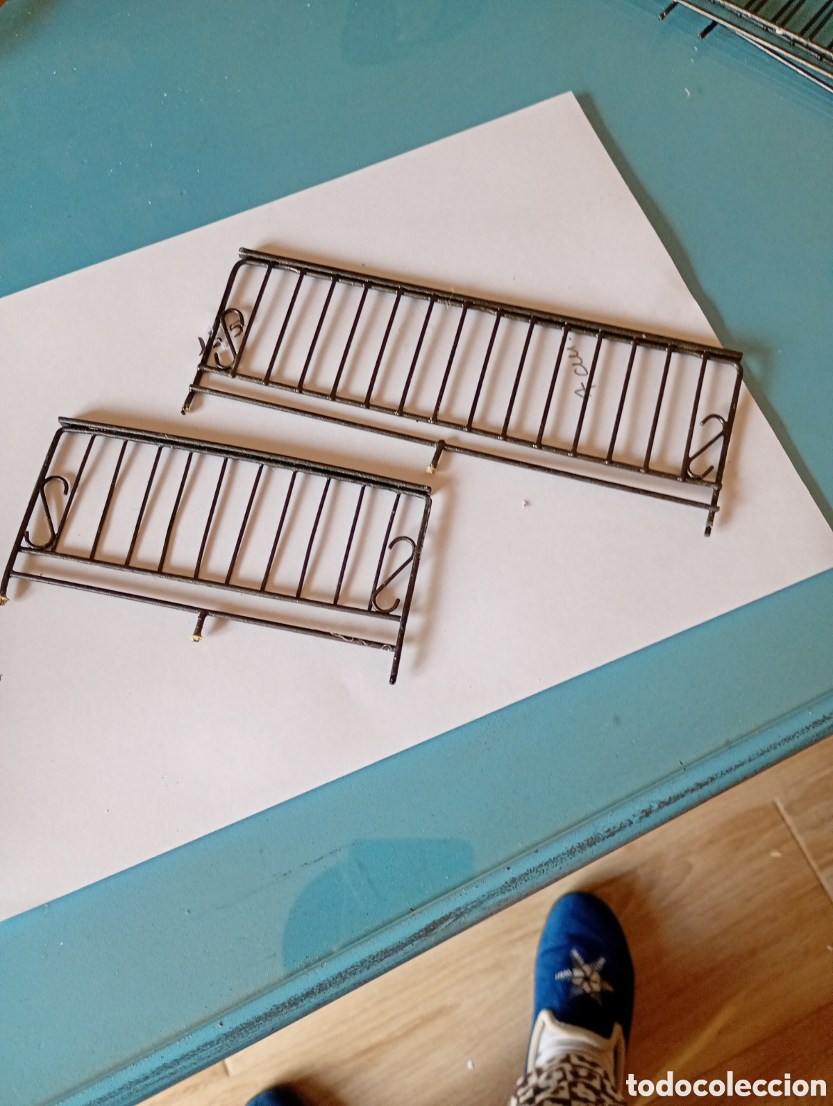 Casas de mu&ntilde;ecas: Barandilla para azoteas miniatura - Foto 2