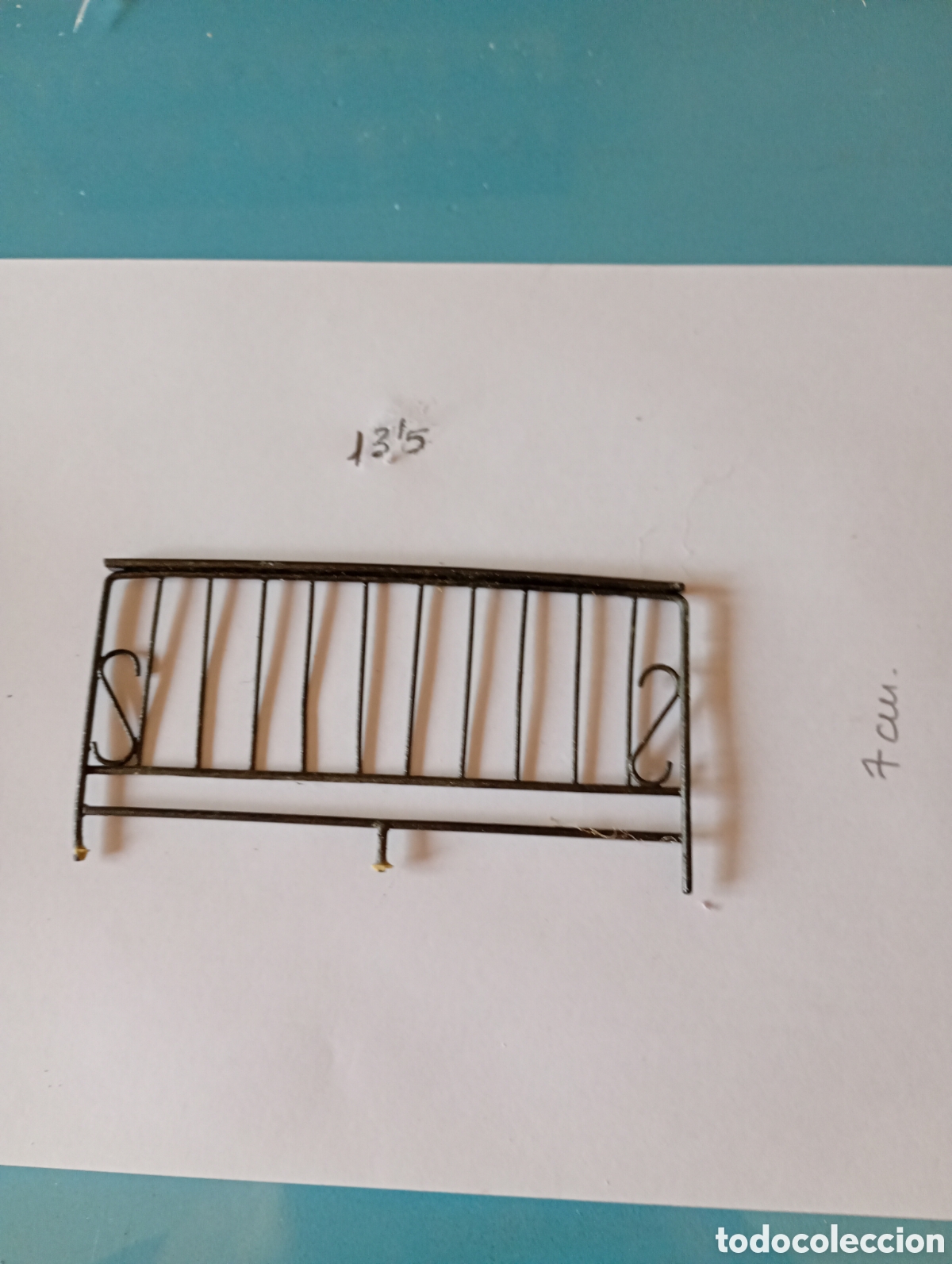 Casas de mu&ntilde;ecas: Barandilla para azoteas miniatura - Foto 1